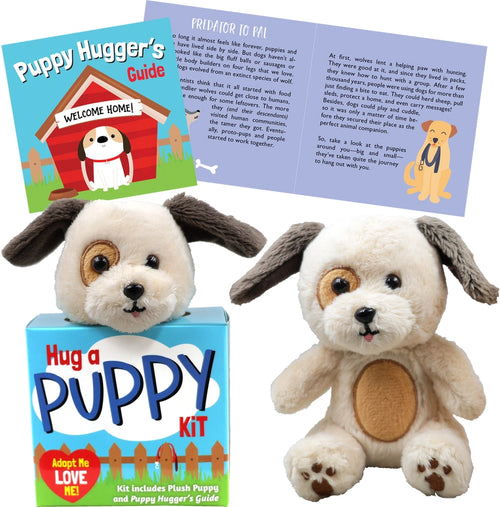 Hug a Puppy Kit – Mini Plush + Puppy Hugger’s Guide