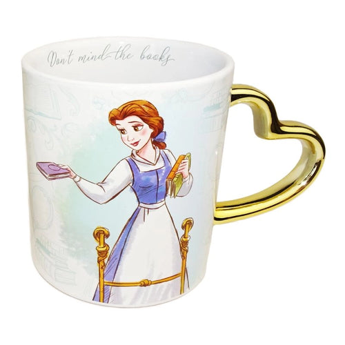Officially Licensed Disney Belle & Beast Couple's Mug Set - 2 Pack