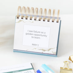 Positive Affirmations Daily Desk Easel