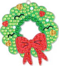 Big Gem Painting Christmas Ornaments Kit β 12 DIY Holiday Ornaments