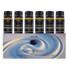 Amoré Self-Love Essential Oil Gift Set – Relax, Breathe, and Find Your Peace