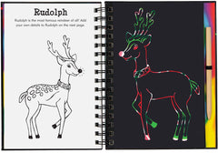Merry Christmas Scratch & Sketch β Trace-Along Activity Book