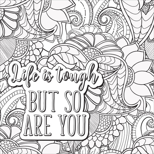 Self-Care Artist’s Coloring Book