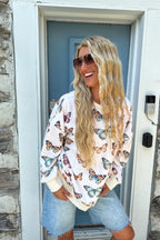 Butterfly Season Cozy Pullover