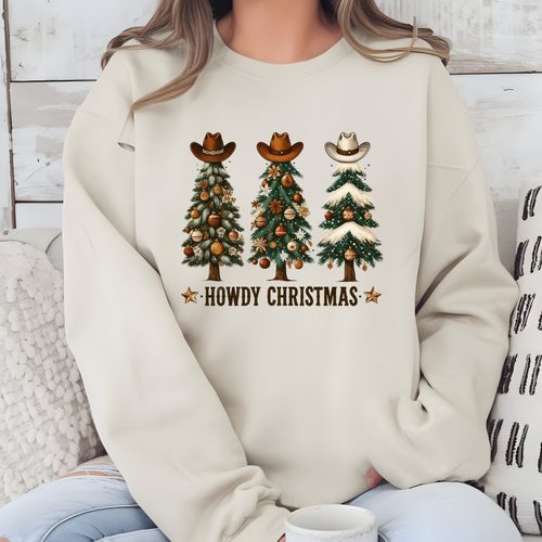 Western Christmas Sweatshirt