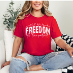 Speak Truth Freedom Graphic Tee