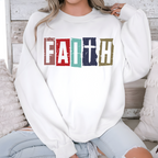 Color Block Faith Sweatshirt
