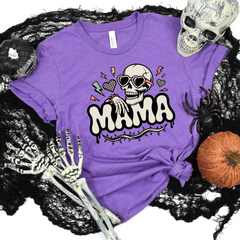 Funny Halloween Mama Graphic Tee