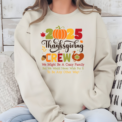 2025 Thanksgiving Crew Sweatshirt