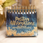 Positive Affirmations Daily Desk Easel – 365 Days of Empowering Thoughts