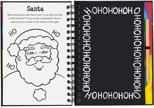 Merry Christmas Scratch & Sketch β Trace-Along Activity Book