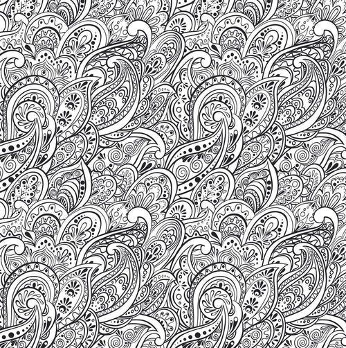 Peaceful Paisleys: Artist’s Sanctuary Coloring Book