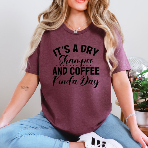 Dry Shampoo & Coffee Graphic Tee