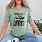 Smile in My Mugshot Graphic Tee
