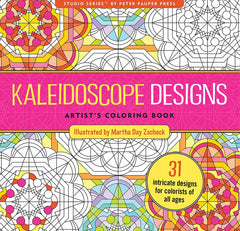 Kaleidoscope Designs: Artist’s Sanctuary Coloring Book