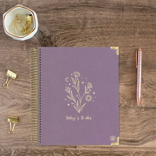 Undated 6 Month Daily To-Do Planner