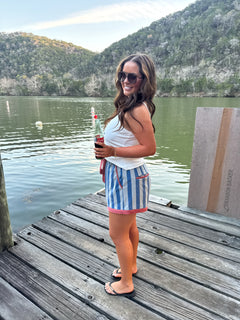 PREORDER - Piper Stretch Denim Shorts