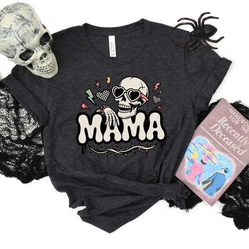 Funny Halloween Mama Graphic Tee