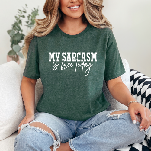 Sarcasm Free Today Graphic Tee