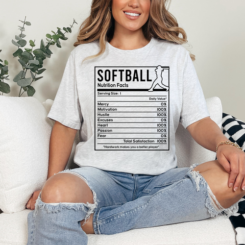 Softball Nutrition Facts