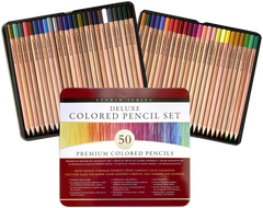 Studio Series Deluxe Colored Pencil Set – 50 Premium Colors