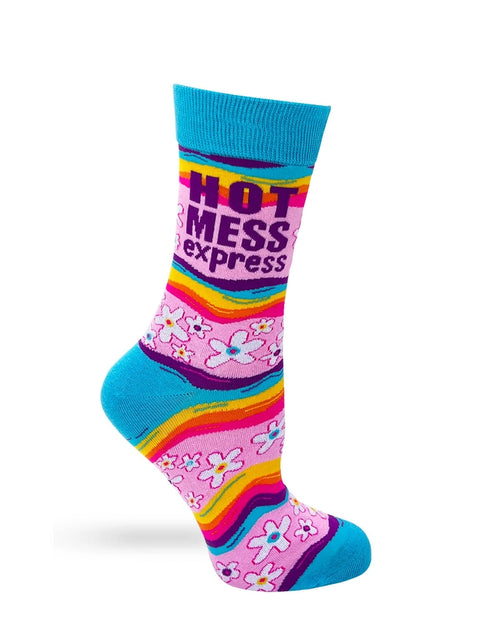 Hot Mess Express Women’s Crew Socks