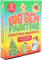 Big Gem Painting Christmas Ornaments Kit β 12 DIY Holiday Ornaments