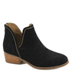 Bluffin’ Bootie – Black Vegan Suede by Corkys (Sizes 7–11)