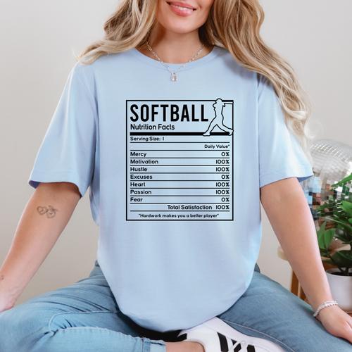 Softball Nutrition Facts