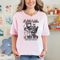 19 Tabs Open Graphic Tee