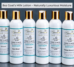 Organic Goat’s Milk & Aloe Body Lotion - Handmade in the USA