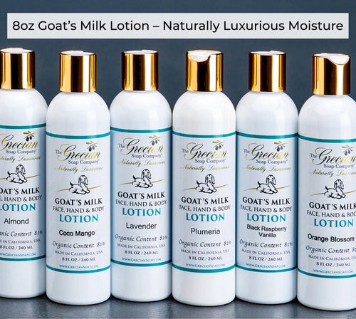 Organic Goat’s Milk & Aloe Body Lotion - Handmade in the USA