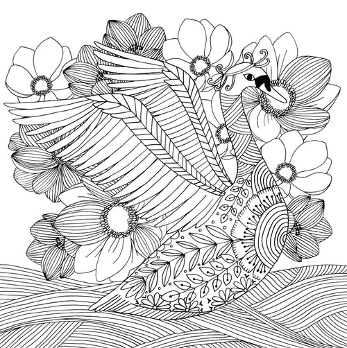 Follow Your Dreams: Artist’s Sanctuary Coloring Book