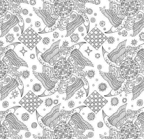 Zen Garden: Artist’s Sanctuary Coloring Book