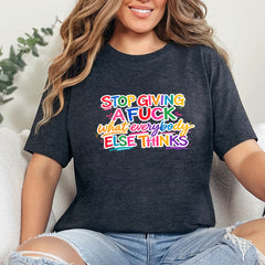 Stop Giving A Graphic Tee