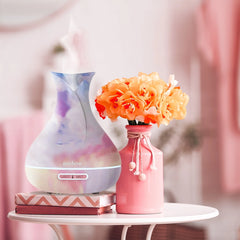 Aromatherapy Diffuser 300ml – Hydro-Dipped Design (Color & Pattern Varies)