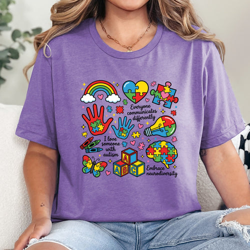 Autism Awareness Graphic Tee | Embrace Neurodiversity | S-4XL 🧩