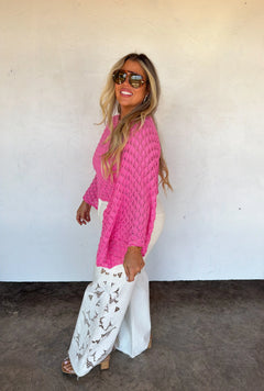 🚨 PREORDER: Blakeley Summer Floral Charm Wide Leg Jean