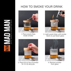 Mad Man Whiskey Smoker Kit