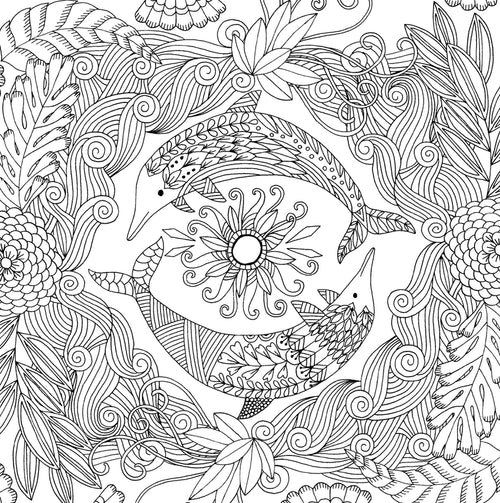 Follow Your Dreams: Artist’s Sanctuary Coloring Book