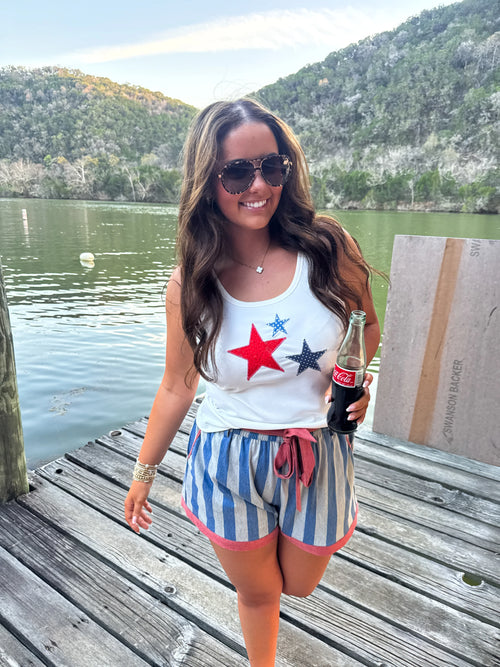 PREORDER - Piper Stretch Denim Shorts