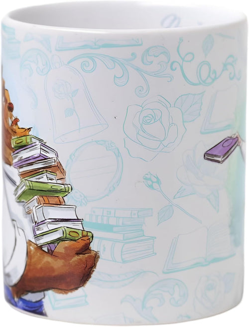 Officially Licensed Disney Belle & Beast Couple's Mug Set - 2 Pack