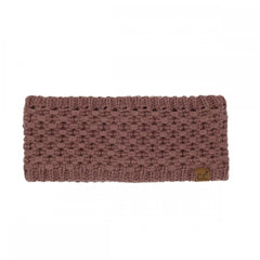 C.C Cross Cell Stitch Knit Headwrap β Ivory, Beige, Coco Berry, Denim, Taupe, Moss, Grey, Black