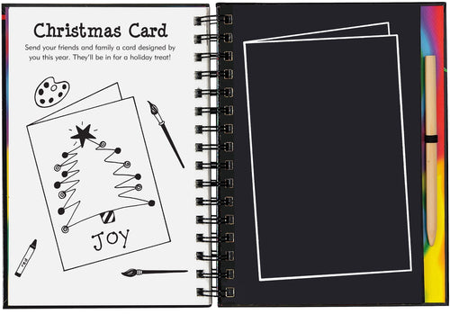 Merry Christmas Scratch & Sketch β Trace-Along Activity Book