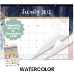 2026 Wall Calendar – Bloom Daily Planners (16" x 21")