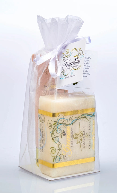 Sanctuary Lavender Goat Milk 2-Piece Set - Organic Botanical Spa Glow