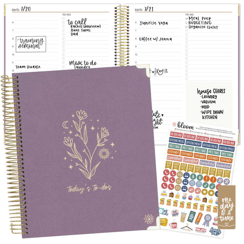 Undated 6 Month Daily To-Do Planner