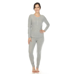 The Cozy Core Waffle Pajama Set – Soft, Stretchy Comfort for Chilly Nights