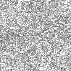 Peaceful Paisleys: Artist’s Sanctuary Coloring Book