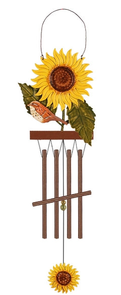 The Artful Sunflower Wind Chime (Kathy Hatch Design)